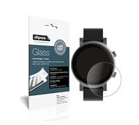 dipos I 2x Screen Protector matte compatible with TicWatch E3 Smartwatch Flexible Glass 9H Display Protection