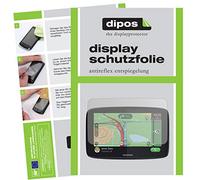 dipos I 2x Screen Protector matte compatible with TomTom GO Essential 6 Protection Films