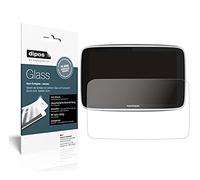 dipos I 2x Screen Protector matte compatible with TomTom Go Premium X Flexible Glass 9H Display Protection