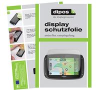 dipos I 2x Screen Protector matte compatible with TomTom Rider 500 Protection Films