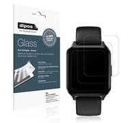 dipos I 2x Screen Protector matte compatible with Touchelex 1,52 inch Smartwatch Flexible Glass 9H Display Protection