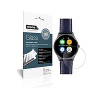 dipos I 2x Screen Protector matte compatible with watch 54.5 mm diameter Flexible Glass 9H Display Protection