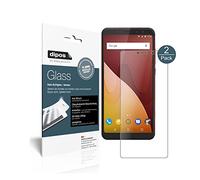 dipos I 2x Screen Protector matte compatible with Wiko View Prime Flexible Glass 9H Display Protection