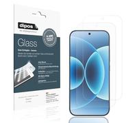 dipos I 2x Screen Protector matte compatible with Xiaomi 17 Pro Flexible Glass 9H Display Protection