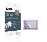 dipos I 2x Screen Protector matte compatible with YOBWOK Kinder Tablet 8 Inch Flexible Glass 9H Display Protection
