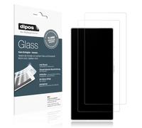 dipos I 2x Screen Protector matte compatible with ZTE Nubia Z70S Ultra Photographer Edition Flexible Glass 9H Display Protection