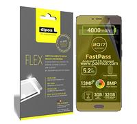 dipos I 3x Screen Protector compatible with Allview P9 Energy Lite 2017 - Covers Screen 100% - Protective Film