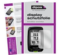 dipos I 3x Screen Protector compatible with Bryton Rider 200 Protection Films clear
