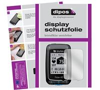 dipos I 3x Screen Protector compatible with Bryton Rider 40 (E-Bike Display) Protection Films clear