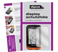 dipos I 3x Screen Protector compatible with Bryton Rider 530 Protection Films clear