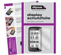 dipos I 3x Screen Protector compatible with Bryton Rider 60E Protection Films clear