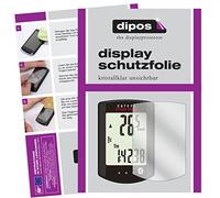 dipos I 3x Screen Protector compatible with Cateye CC-RD500B Strada Smart Protection Films clear