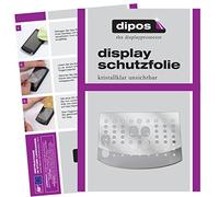 dipos I 3x Screen Protector compatible with DeLonghi Magnifica S ECAM 22.110 + 21.117 + 21.116 Protection Films clear
