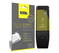 dipos I 3x Screen Protector compatible with Garmin vivosmart HR PLUS I 3D Full Cover Protective Film