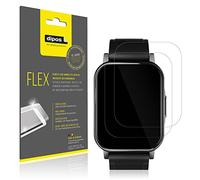 dipos I 3x Screen Protector compatible with Haylou LS02 watch I 3D Full Cover Protective Film