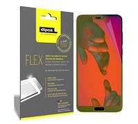 dipos I 3x Screen Protector compatible with Huawei P20 Pro - Covers Screen 100% - Protective Film