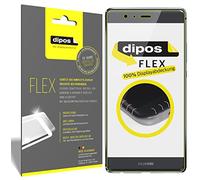 dipos I 3x Screen Protector compatible with Huawei P9 Plus - Covers Screen 100% - Protective Film