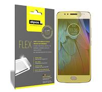 dipos I 3x Screen Protector compatible with Motorola Moto G5s Plus - Covers Screen 100% - Protective Film