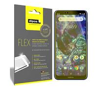 dipos I 3x Screen Protector compatible with Nokia 5.1 Plus - Covers Screen 100% - Protective Film