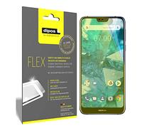 dipos I 3x Screen Protector compatible with Nokia 7.1 - Covers Screen 100% - Protective Film