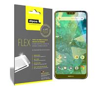 dipos I 3x Screen Protector compatible with Nokia 7.1 Plus - Covers Screen 100% - Protective Film