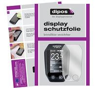 dipos I 3x Screen Protector compatible with Shimano Steps LCD SC-E6010 Protection Films clear