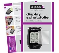 dipos I 3x Screen Protector compatible with Sigma Rox GPS 11.0 Protection Films clear