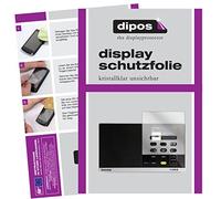 dipos I 3x Screen Protector compatible with TechniSat Digitradio 215 Protection Films clear