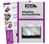 dipos I 3x Screen Protector compatible with TomTom Pro 8275 Truck Protection Films clear