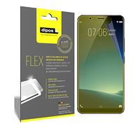 dipos I 3x Screen Protector compatible with Vivo X20 Plus - Covers Screen 100% - Protective Film