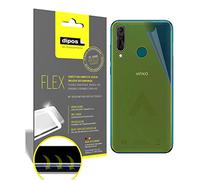 dipos I 3x Screen Protector compatible with Wiko View 3 Pro back I 3D Full Cover Protective Film