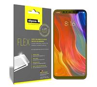 dipos I 3x Screen Protector compatible with Xiaomi Mi 8 - Covers Screen 100% - Protective Film