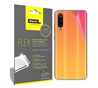 dipos I 3x Screen Protector compatible with Xiaomi Mi 9 back - Covers Screen 100% - Protective Film