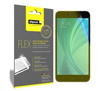 dipos I 3x Screen Protector compatible with Xiaomi Note 5A Prime - Covers Screen 100% - Protective Film