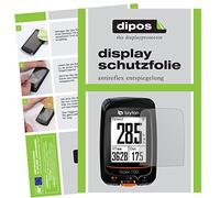 dipos I 3x Screen Protector matte compatible with Bryton Rider 100 Protection Films