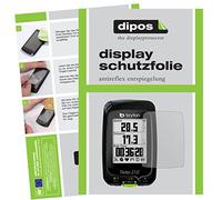 dipos I 3x Screen Protector matte compatible with Bryton Rider 210 Protection Films