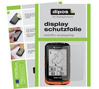 dipos I 3x Screen Protector matte compatible with Bryton Rider 530 Protection Films