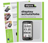 dipos I 3x Screen Protector matte compatible with Bryton Rider 60E Protection Films