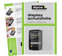 dipos I 3x Screen Protector matte compatible with Garmin Edge 520 Protection Films