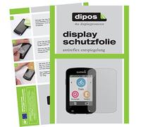 dipos I 3x Screen Protector matte compatible with Garmin Edge Explore 820 Protection Films