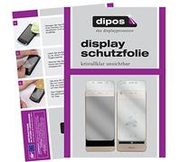 dipos I 4x Screen Protector compatible with Hisense A2 Protection Films clear (2x front & 2x back)