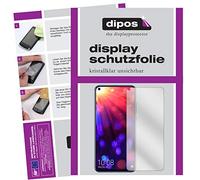dipos I 4x Screen Protector compatible with Honor V20 Protection Films clear (2x front + 2x back)