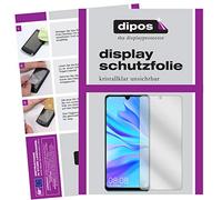 dipos I 4x Screen Protector compatible with Huawei Nova 4e Protection Films clear (2x front + 2x back)