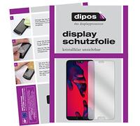 dipos I 4x Screen Protector compatible with Huawei P20 Pro Protection Films clear (2x front & 2x back)