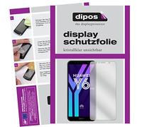 dipos I 4x Screen Protector compatible with Huawei Y6 (2018) Protection Films clear (2x front & 2x back)