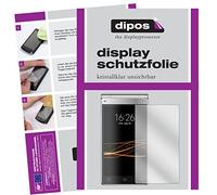 dipos I 4x Screen Protector compatible with VKWORLD T2 Plus Protection Films clear (2x front & 2x back)