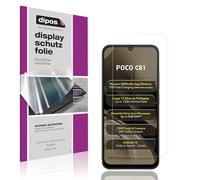dipos I 4x Screen Protector compatible with Xiaomi Poco C81 Protection Films clear