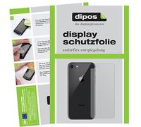 dipos I 4x Screen Protector matte compatible with Apple iPhone 8 (Vorder- &rear) Protection Films (2x front & 2x back)