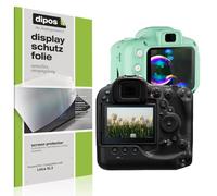 dipos I 4x Screen Protector matte compatible with Leica SL3 Protection Films