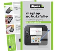 dipos I 4x Screen Protector matte compatible with Nintendo 2DS Protection Films (2x front & 2x back)